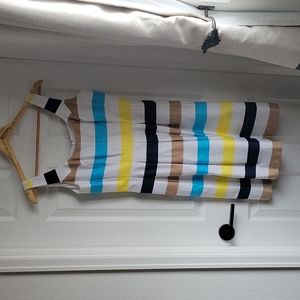 Nine West Stripped Tea Dress